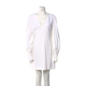 STELLA MCCARTNEY V-Neck Mini Dress Size: M | US6, IT42